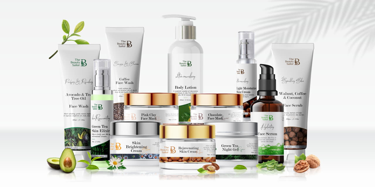 The Beauty Sailor Skincare & Haircare Products
