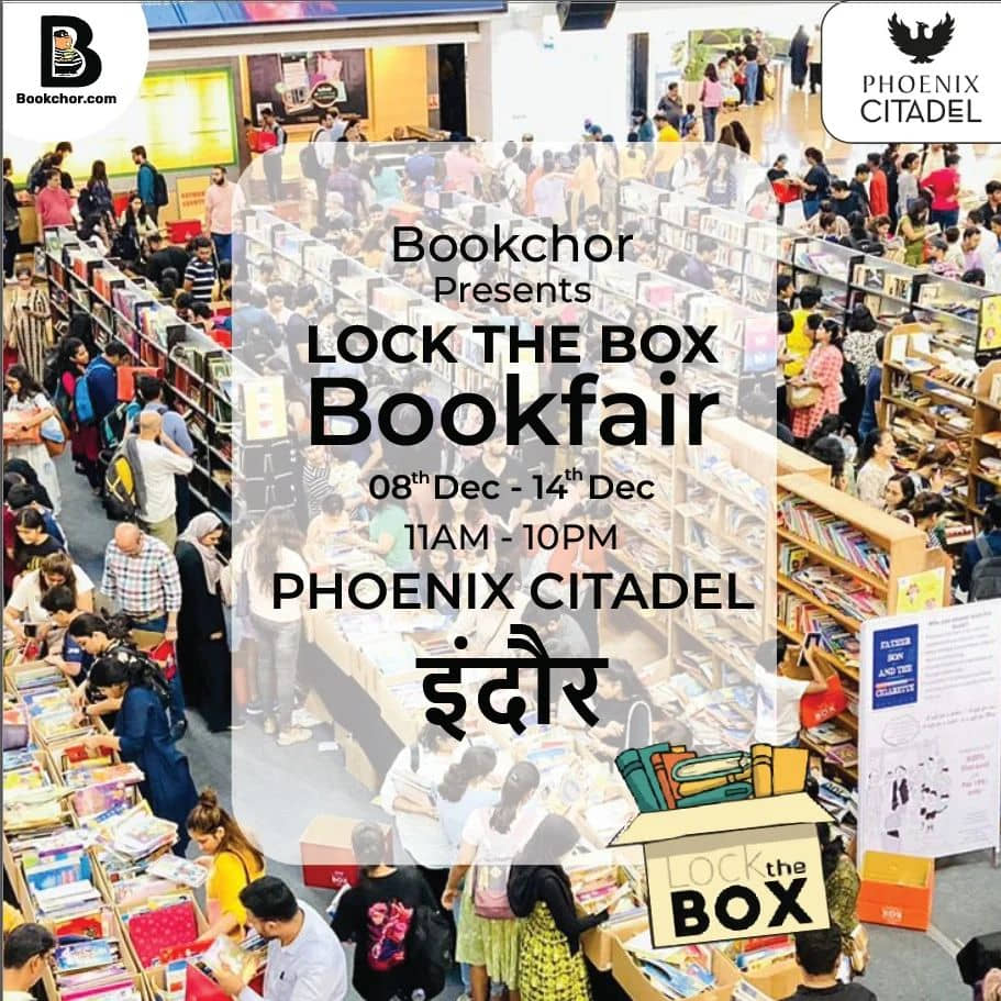 Bookchor presents Lock The Box Book Fair at Phoenix Citadel Indore