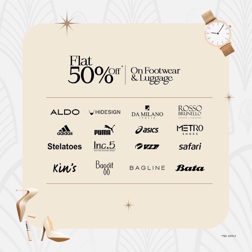 Flat 50% off on over 300 brands at Phoenix Citadel Indore