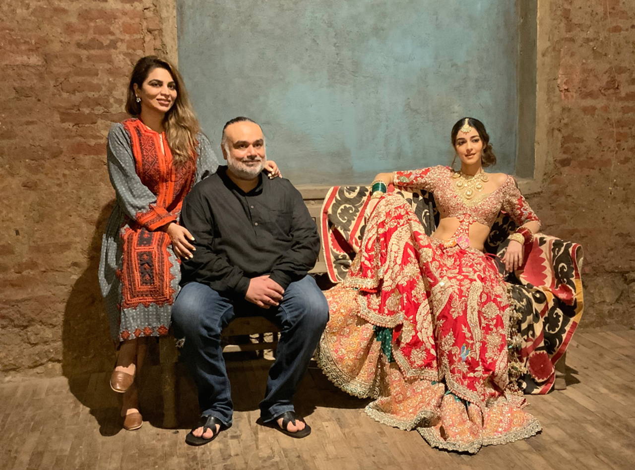 Actress Ananya Panday plays muse to designer Rimple & Harpreet Narula