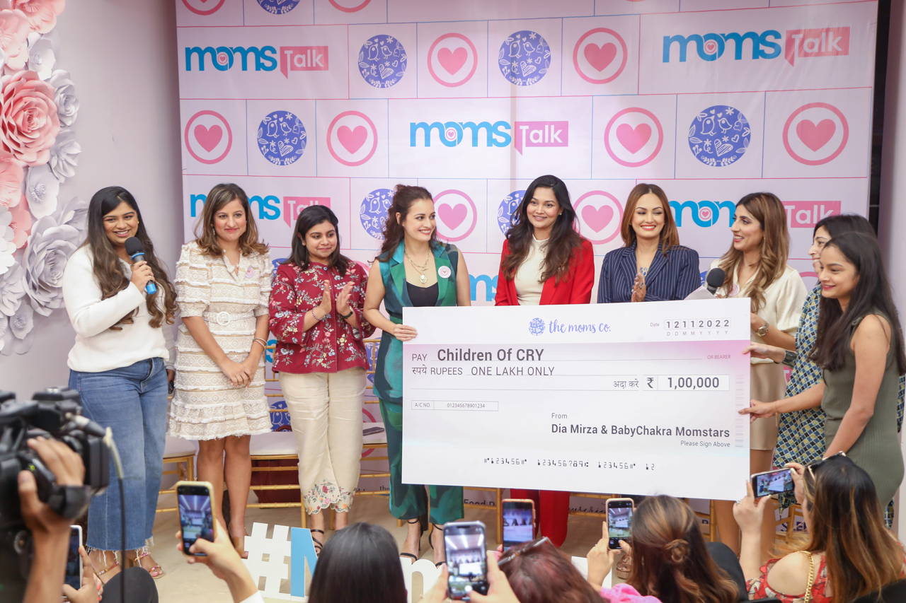 This Children’s Day, BabyChakra & The Moms Co launch #MomsTalk - India’s first nationwide mom community to support the children of C.R.Y and create a support network for all moms