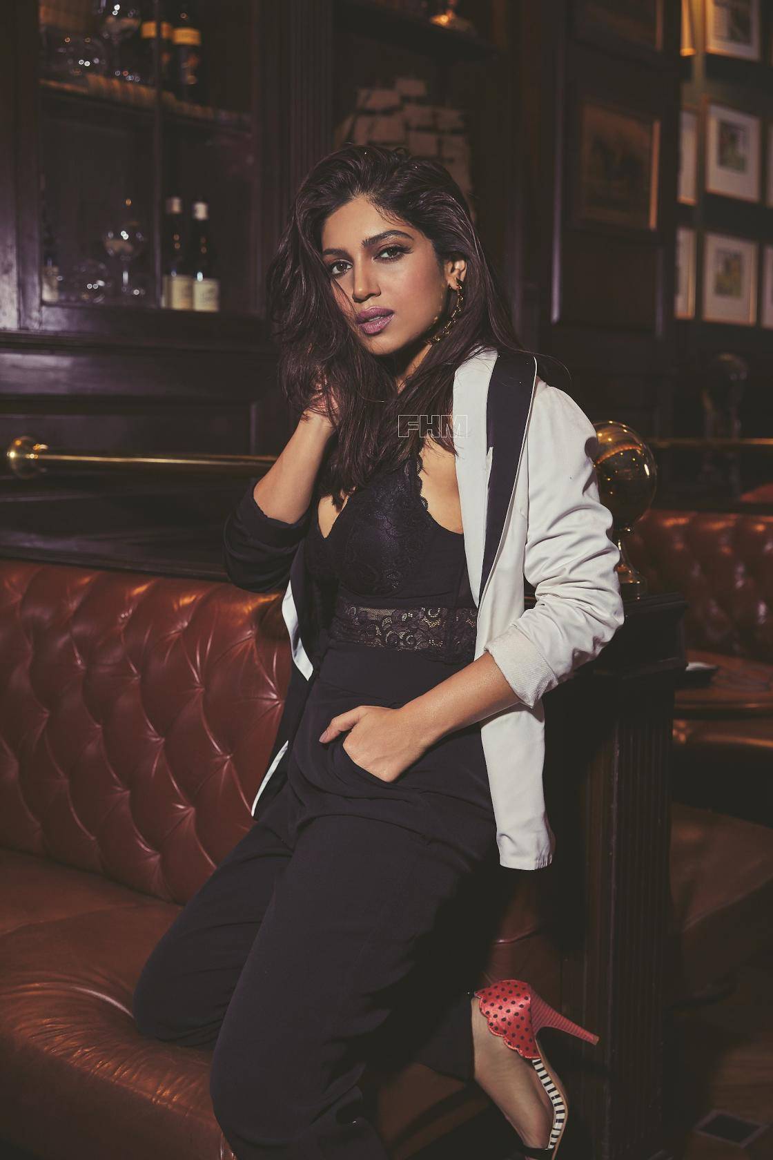 Bollywood's Bhumi Pednekar Sets The Hearts Racing In Edgy Bralette