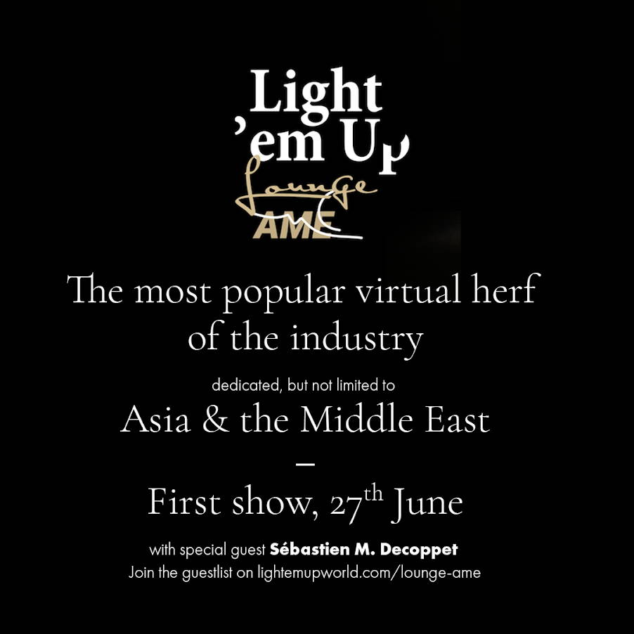 The world's premier virtual cigar lounge "Light 'em Up" comes to Asia and the Middle East