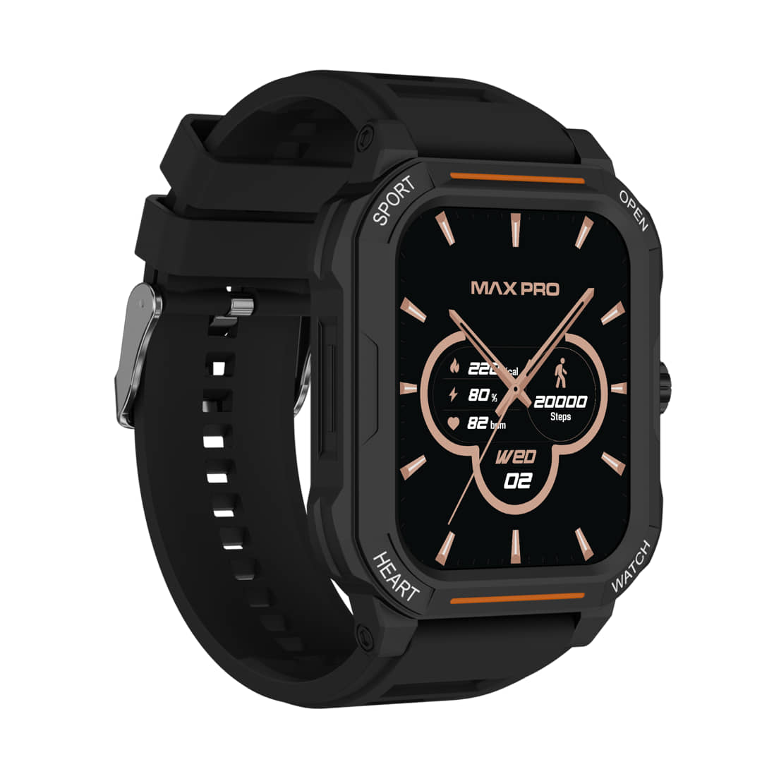 Maxima Flash+ Smartwatch- India’s First Interchangeable Case Smartwatch