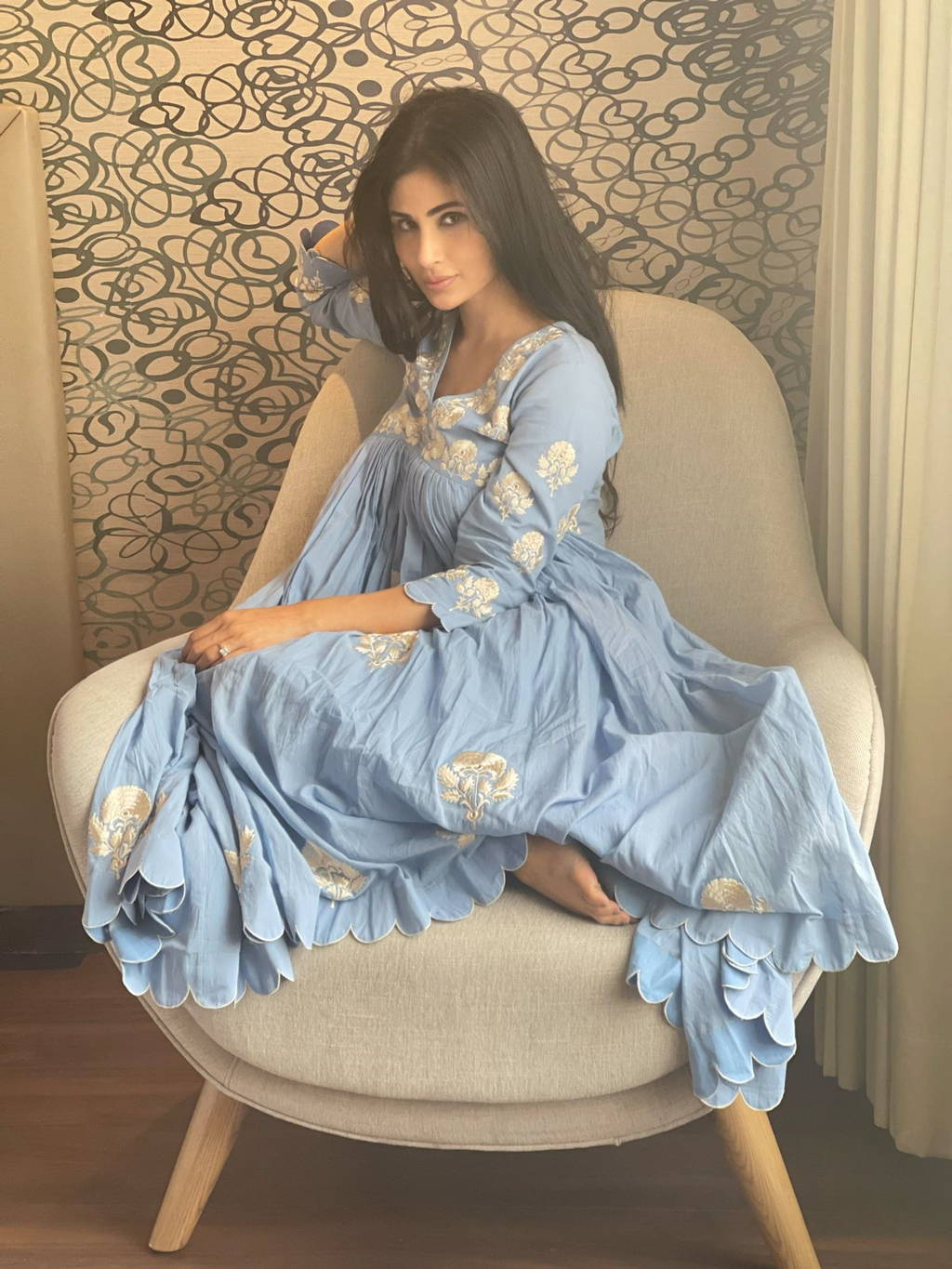 Mouni Roy reviving the joy in effortless summer ensemble from Label Earthen for her recent holiday to Jaipur!