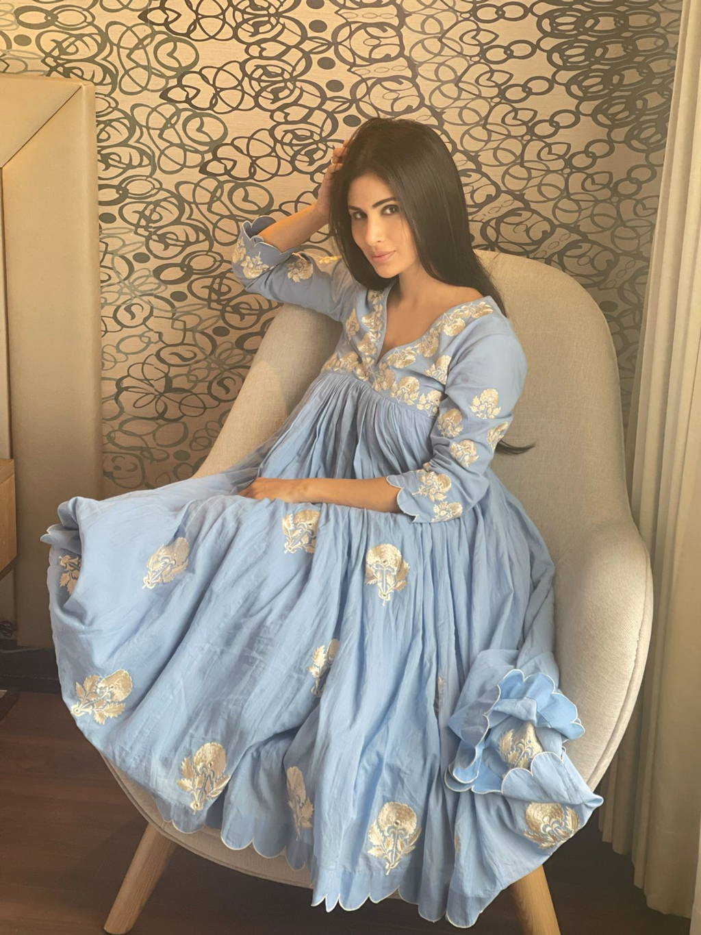 Mouni Roy reviving the joy in effortless summer ensemble from Label Earthen for her recent holiday to Jaipur!