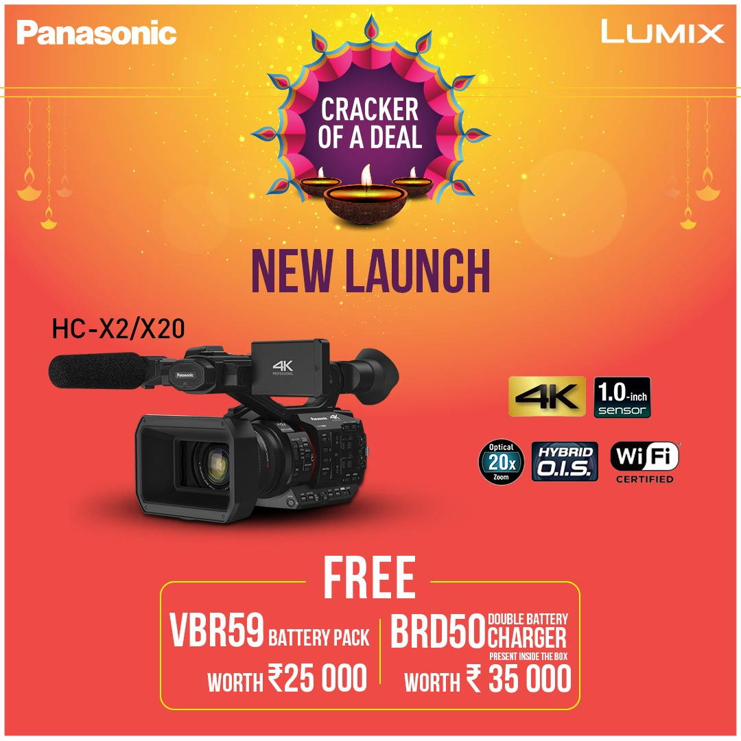 Panasonic introduces new professional camcorders for seamless video creation
