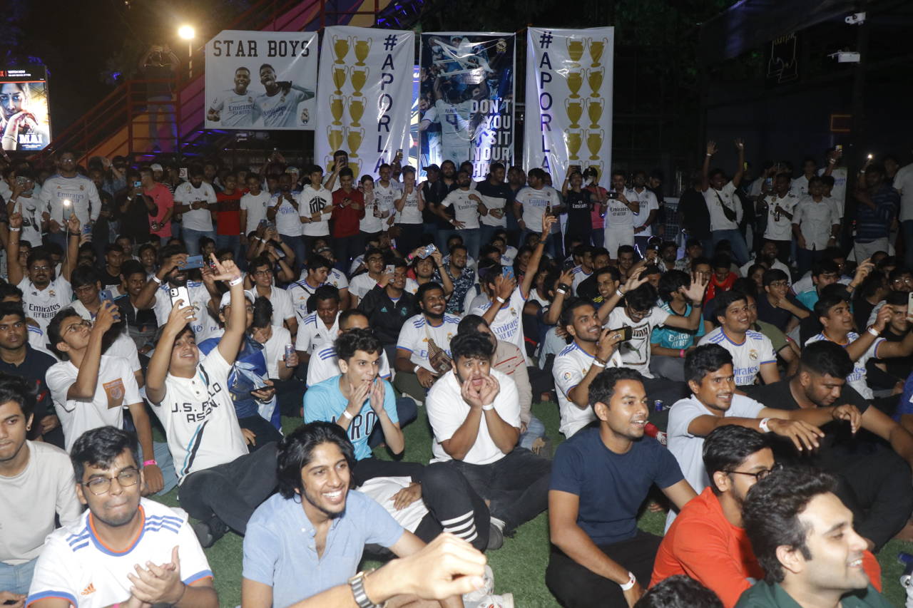 Smaaash hosts Live screening of UEFA champions league final showdown - Peña Madridista de Bombay (or Bombay Peña), the first official Real Madrid fan club in India