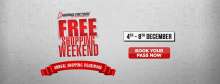 The Brand Factory Free Shopping Weekend 2019  4th - 8th December 2019