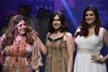 Delnaz Irani, Vahbiz Dorabjee - aLL- The Plus Size Store Presented A Trend-Setting Plus Size Parade In Their 4th Season Of The Iconic Plus Size Fashion Show At LFW WF 19 With Designer Rina Dhaka