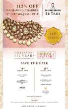 Ghanasingh Be True 112 years anniversary - bridal bazaar