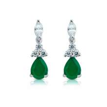 This spring summer don Izaara’s emerald green swarovski collection