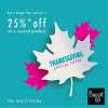 Express Gratitude With an Exciting Thanksgiving offer by Baggit!!!