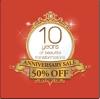 Kaya Skin Clinic 10 Years Anniversary Sale - Up To 50% off