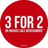 Get 3 for 2 on InHouse Sale Merchandise at Westside