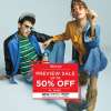 Lifestyle Preview Sale - Up To 50% off  13th - 17th December 2019