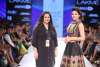 Actress Gauahar Khan showstopper for Designer Rinku Sobti at the Lakme Fashion Week W|F 2015