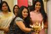 Actress Shriya Saran inaugurates Rakhi Baid art exhibition “Krishnansh”