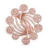 Ring by ANMOL crafted in 18 K rose gold and set with round brilliant diamonds