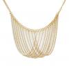 ayesha golden multi chain statement neckpiece