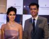 Disha Patani, Sachin Jain, President, Forevermark India