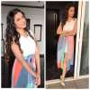 Divya Khosla Kumar in Designer Vedika M for her son’s birthday celebrations