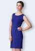 Faballey WORKING IT SHEATH DRESS - COBALT