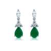 This spring summer don Izaara’s emerald green swarovski collection