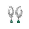 This spring summer don Izaara’s emerald green swarovski collection