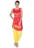 red-bandhani-top-with-yellow-aladdin-pants-only-on-kalki