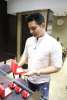 TV Fame Karan Mehra Shopping for jewellery for his wife at Manubhai Jewellers