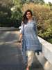 Actress Karishma Tanna being ethnic in outfit by Musk Meadows