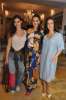 Evelyn Sharma with Elli Avram and Deme by Gabriella during Seams For Dreams's Garage Sale Season 3