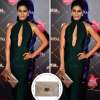 Stunning Tanishaa Mukerji Parul J Maurya gown and Ziniosa Clutch at Nykaa Awards