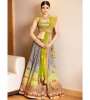 Urvashi Rautela giving traditional vibes in bandhani lehenga and statement jewellery for a recent wedding!