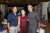 Designer-duo Shantanu & Nikhil Mehra with Oona Dhabar, Marketing Director, Conde Nast India